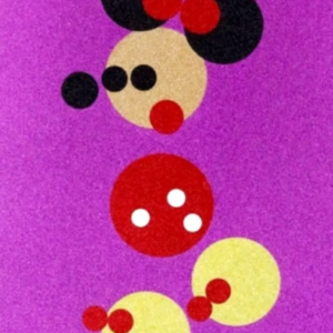 ダミアンハースト　「Minnie　」の買取作品画像　シルクスクリーン